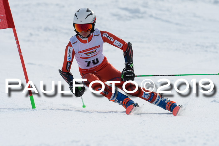 Dt. Schülercup Finale U16 Riesenslalom 08.03.2019