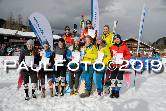 Dt. Schülercup Finale U16 Riesenslalom 08.03.2019