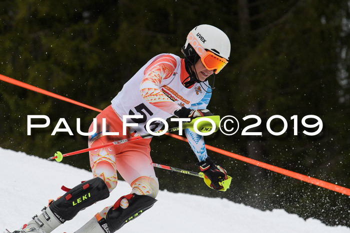 DSV Schülercup U14 Finale Slalom 09.03.2019