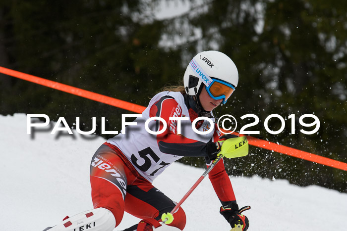 DSV Schülercup U14 Finale Slalom 09.03.2019