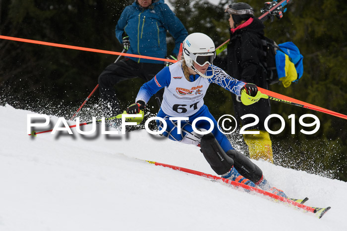 DSV Schülercup U14 Finale Slalom 09.03.2019