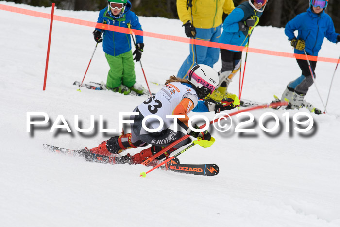 DSV Schülercup U14 Finale Slalom 09.03.2019