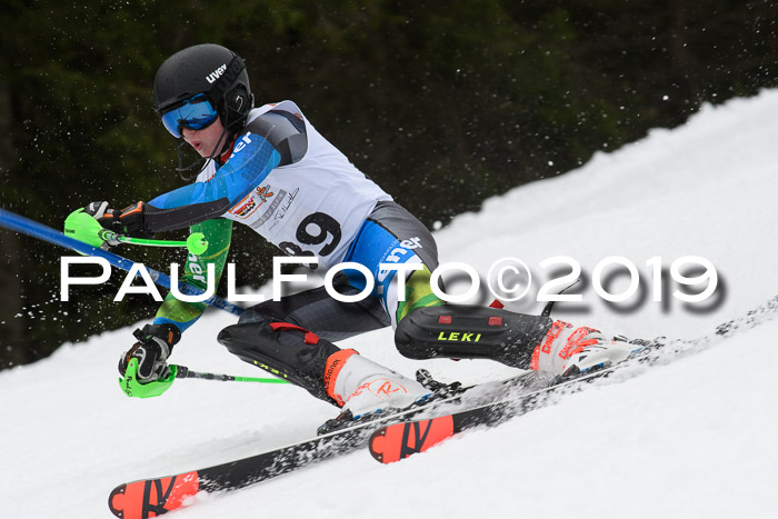 DSV Schülercup U14 Finale Slalom 09.03.2019