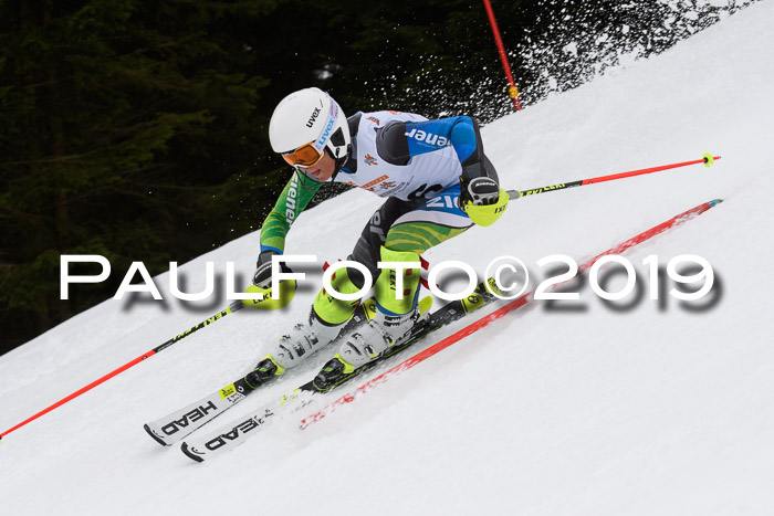 DSV Schülercup U14 Finale Slalom 09.03.2019