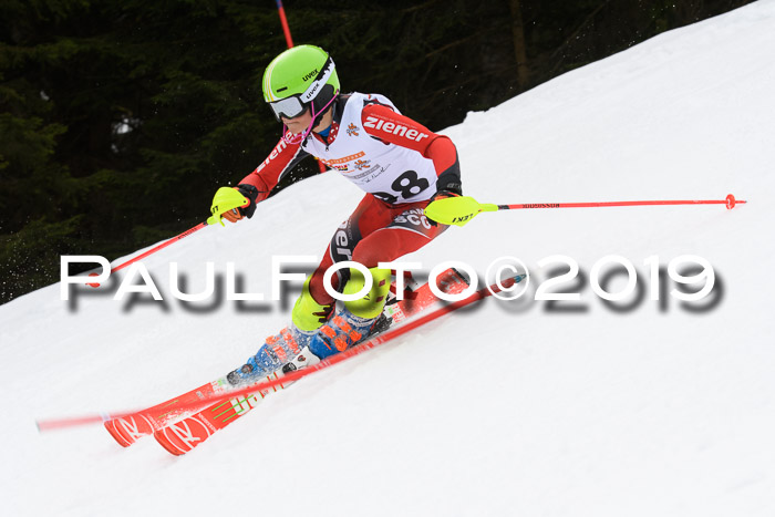 DSV Schülercup U14 Finale Slalom 09.03.2019