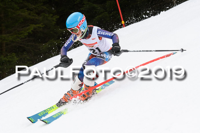 DSV Schülercup U14 Finale Slalom 09.03.2019