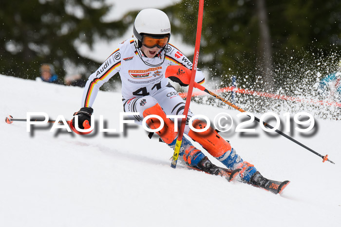 DSV Schülercup U14 Finale Slalom 09.03.2019