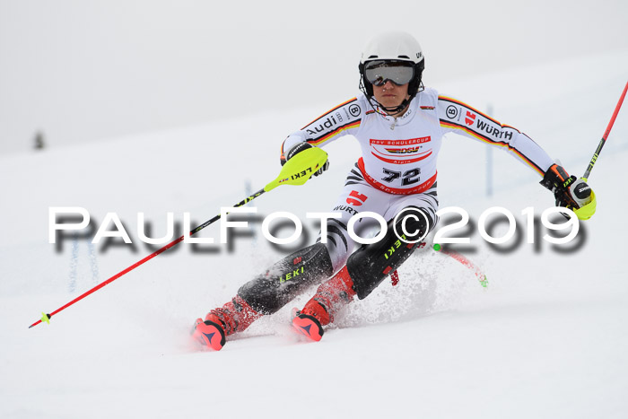 Dt. Schülercup U16 Finale,Slalom, 09.03.2019, Siegerehrungen DSC Technik