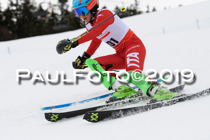 Dt. Schülercup U16 Finale,Slalom, 09.03.2019, Siegerehrungen DSC Technik