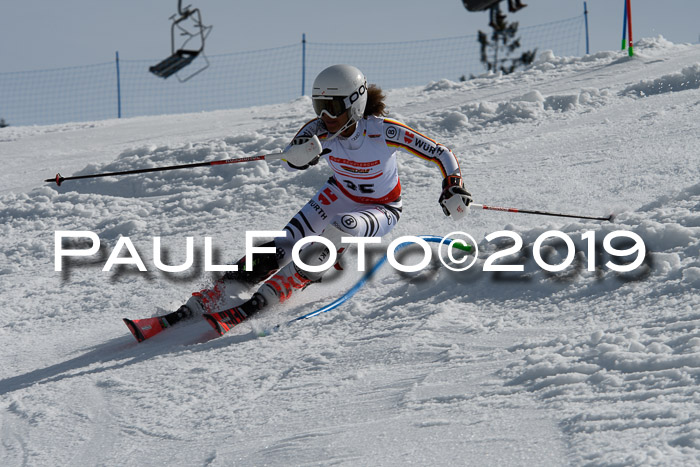 Dt. Schülercup U16 Finale,Slalom, 09.03.2019, Siegerehrungen DSC Technik