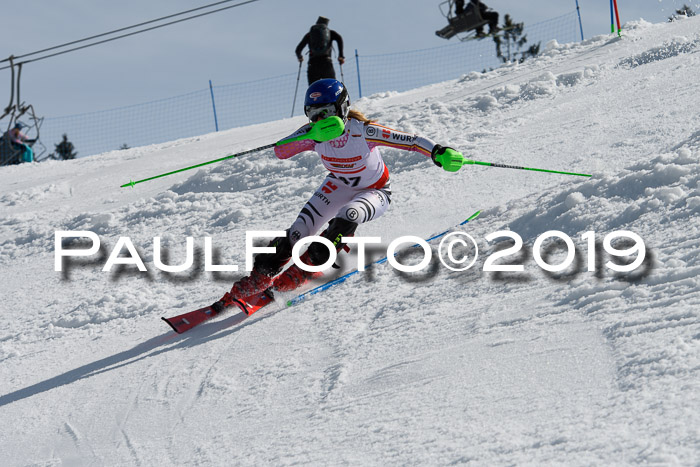 Dt. Schülercup U16 Finale,Slalom, 09.03.2019, Siegerehrungen DSC Technik