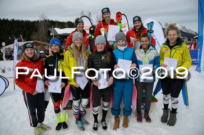 Dt. Schülercup U16 Finale,Slalom, 09.03.2019, Siegerehrungen DSC Technik