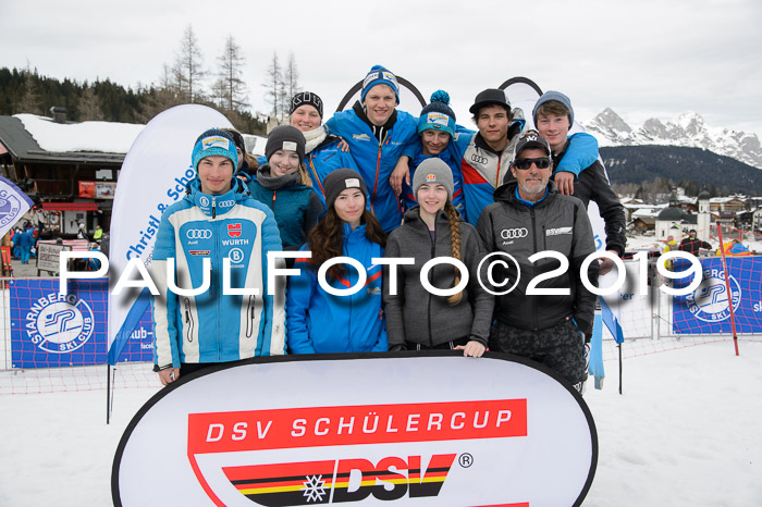 Dt. Schülercup U16 Finale,Slalom, 09.03.2019, Siegerehrungen DSC Technik