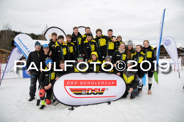 Dt. Schülercup U16 Finale,Slalom, 09.03.2019, Siegerehrungen DSC Technik