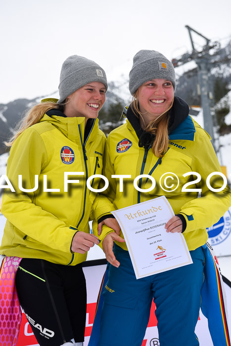 Dt. Schülercup U16 Finale, Parallelslalom, 10.03.2019, Siegerehrungen DSC Gesamt