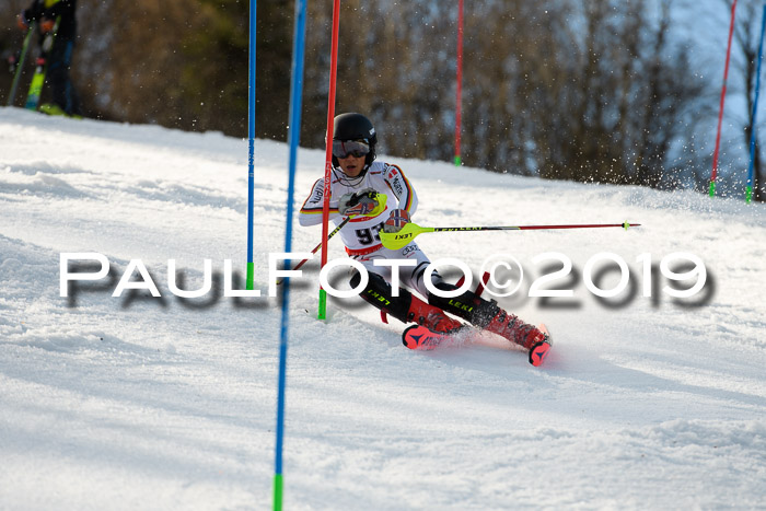 Dt. Schülermeisterschaft Slalom 16.03.2019