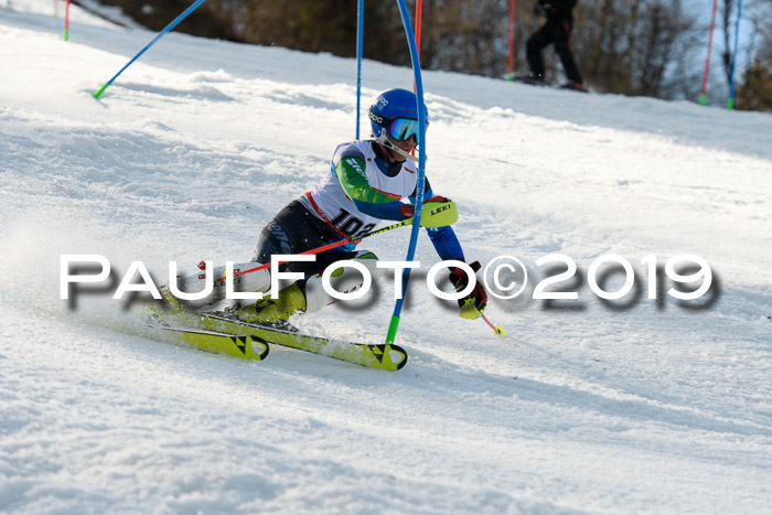 Dt. Schülermeisterschaft Slalom 16.03.2019