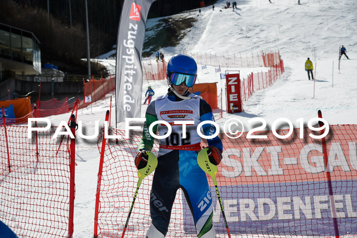 Dt. Schülermeisterschaft Slalom 16.03.2019