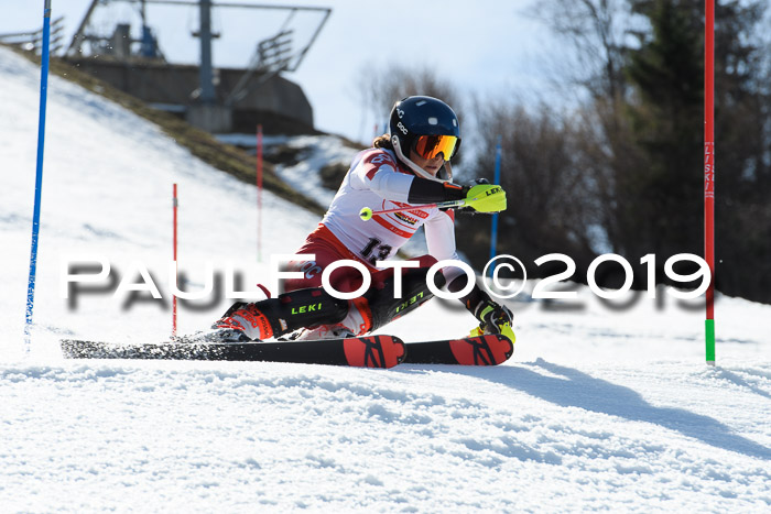 Dt. Schülermeisterschaft Slalom 16.03.2019