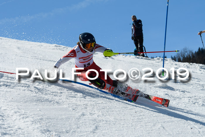 Dt. Schülermeisterschaft Slalom 16.03.2019