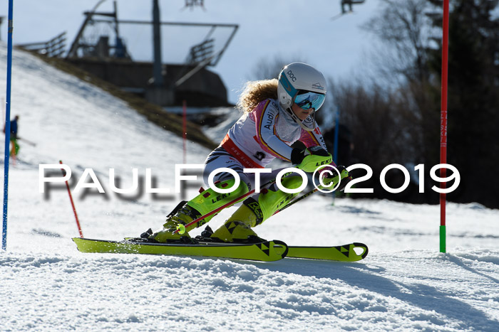 Dt. Schülermeisterschaft Slalom 16.03.2019