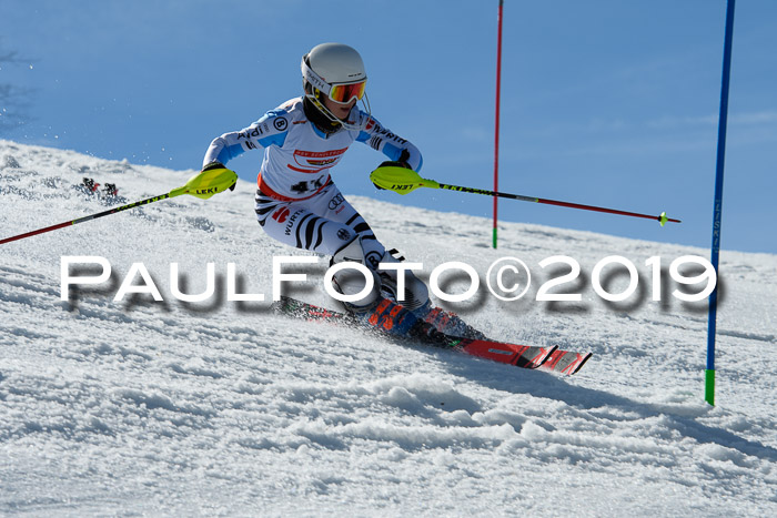 Dt. Schülermeisterschaft Slalom 16.03.2019