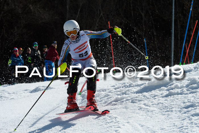 Dt. Schülermeisterschaft Slalom 16.03.2019