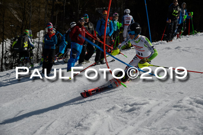 Dt. Schülermeisterschaft Slalom 16.03.2019