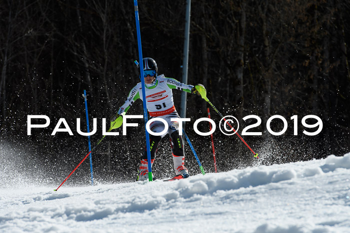 Dt. Schülermeisterschaft Slalom 16.03.2019