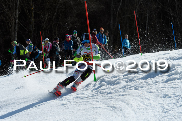 Dt. Schülermeisterschaft Slalom 16.03.2019