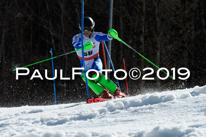 Dt. Schülermeisterschaft Slalom 16.03.2019