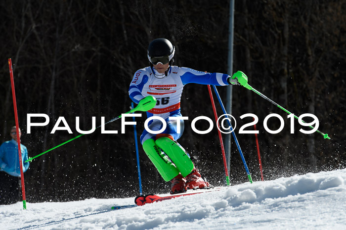 Dt. Schülermeisterschaft Slalom 16.03.2019