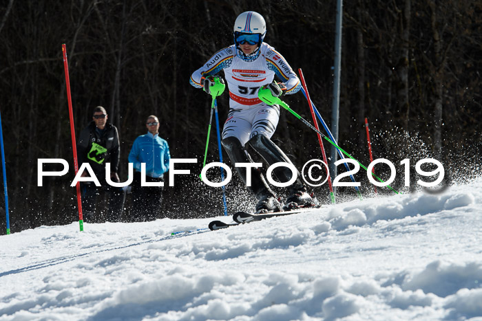 Dt. Schülermeisterschaft Slalom 16.03.2019