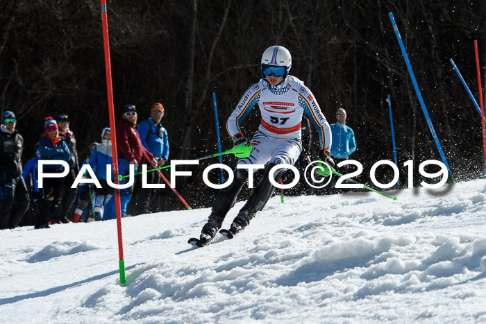 Dt. Schülermeisterschaft Slalom 16.03.2019