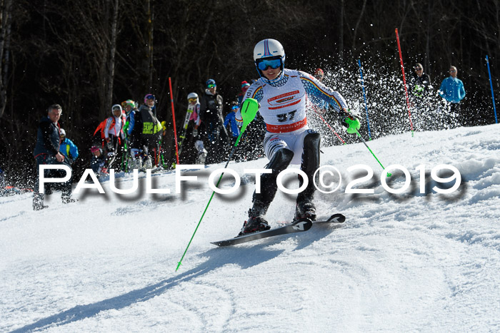 Dt. Schülermeisterschaft Slalom 16.03.2019