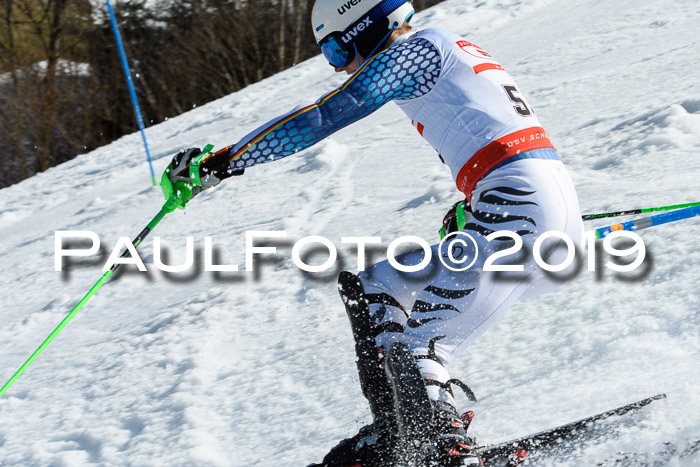 Dt. Schülermeisterschaft Slalom 16.03.2019