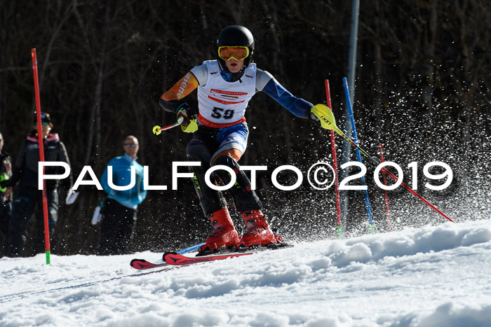 Dt. Schülermeisterschaft Slalom 16.03.2019