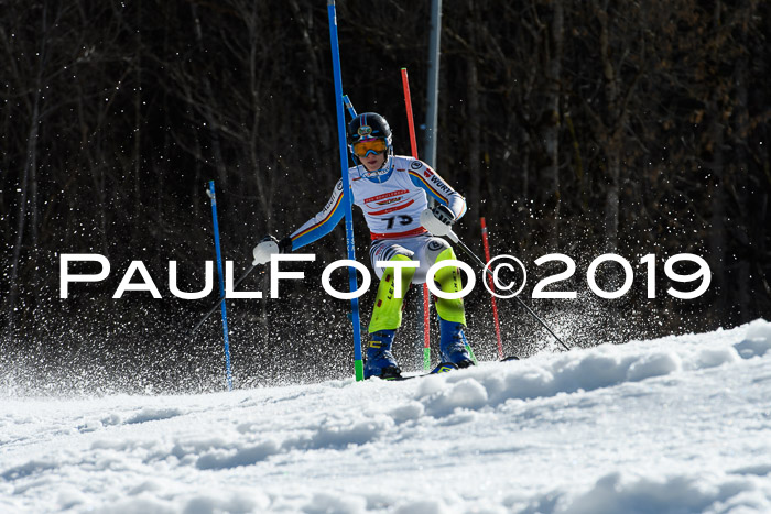 Dt. Schülermeisterschaft Slalom 16.03.2019