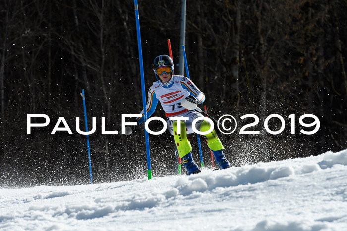 Dt. Schülermeisterschaft Slalom 16.03.2019