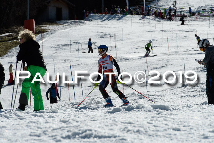 Dt. Schülermeisterschaft Slalom 16.03.2019