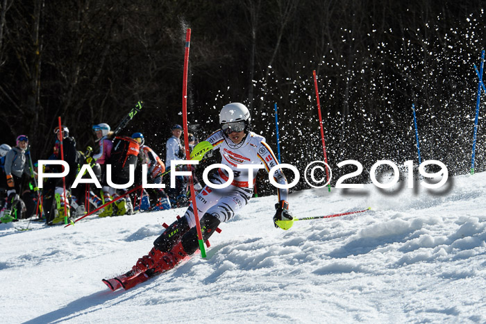 Dt. Schülermeisterschaft Slalom 16.03.2019