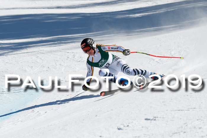 FIS, Int. Dt. Jugendmeisterschaft Abfahrt, Damen + Herren, 20.03.2019