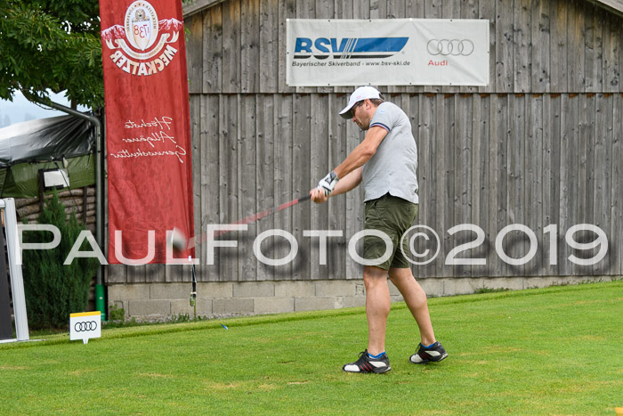 BSV Golf Turnier 2019 Einspielrunde