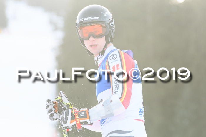 FIS Riesenslalom, ATA; Bay. Meisterschaft, Damen + Herren, 24.01.2020