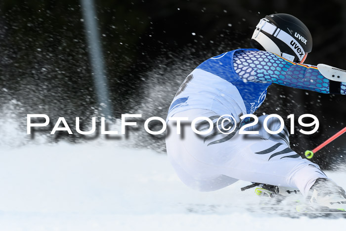 FIS Riesenslalom, ATA; Bay. Meisterschaft, Damen + Herren, 24.01.2020