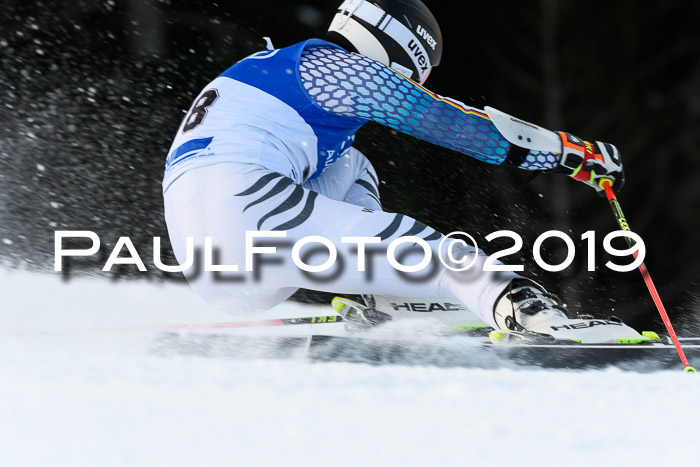 FIS Riesenslalom, ATA; Bay. Meisterschaft, Damen + Herren, 24.01.2020