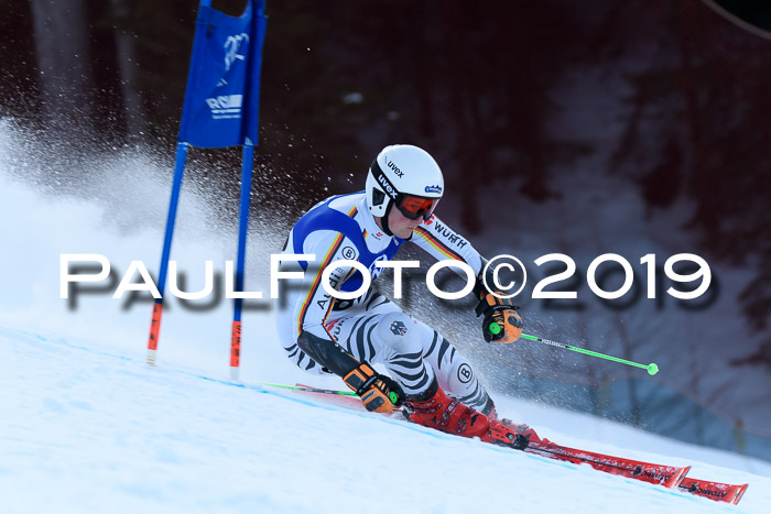 FIS Riesenslalom, ATA; Bay. Meisterschaft, Damen + Herren, 24.01.2020