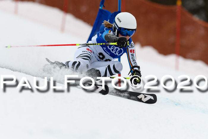 Bayerische Schülermeisterschaft Alpin Riesenslalom 25.01.2020