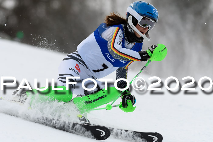 Bayerische Schülermeisterschaft Alpin Slalom 26.01.2020