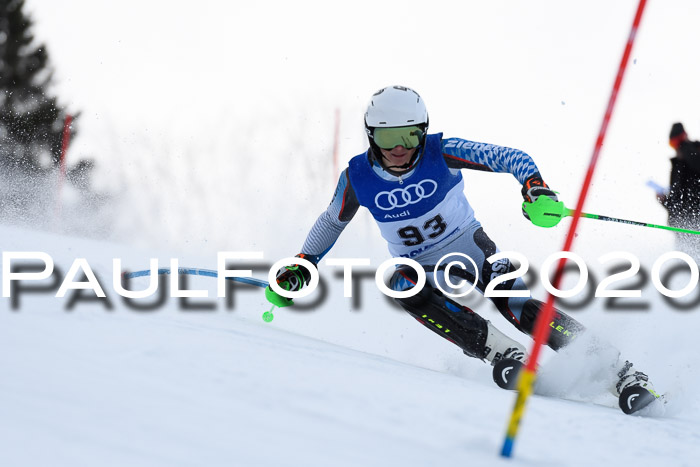 Bayerische Schülermeisterschaft Alpin Slalom 26.01.2020